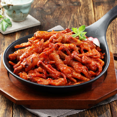 [주식회사이야기]뼈없는 숯불 무뼈 닭발 매운 국물 튤립 닭발