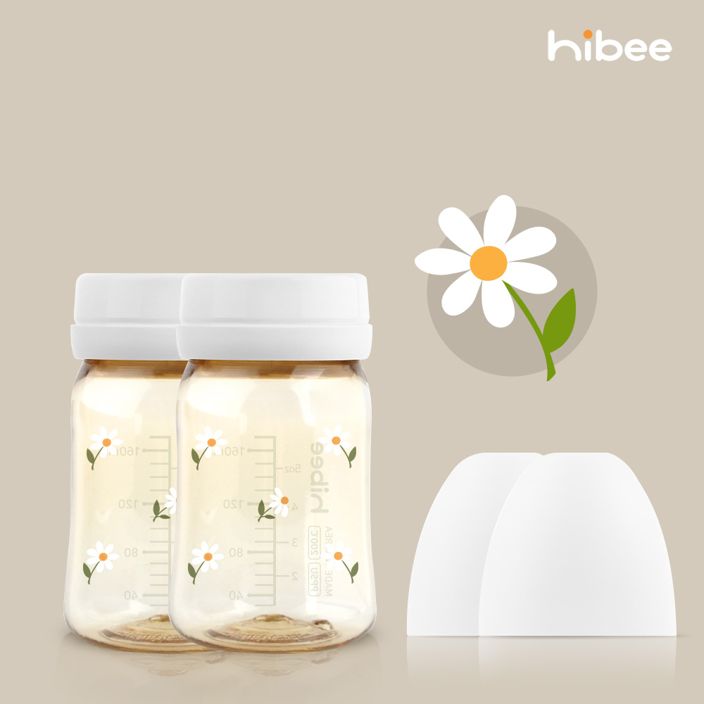 하이비 PPSU 에잇벤트 배앓이방지 젖병 170ml 노꼭지 트윈팩 봄에디션 데이지 - 상세 이미지 2