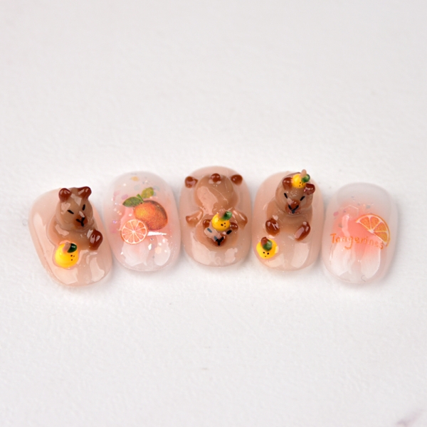 찐딱 컬러 젤폴리쉬 발라바라 6종 세트 10ml (106G,121G,024,090,025,100) - 상세 이미지 2