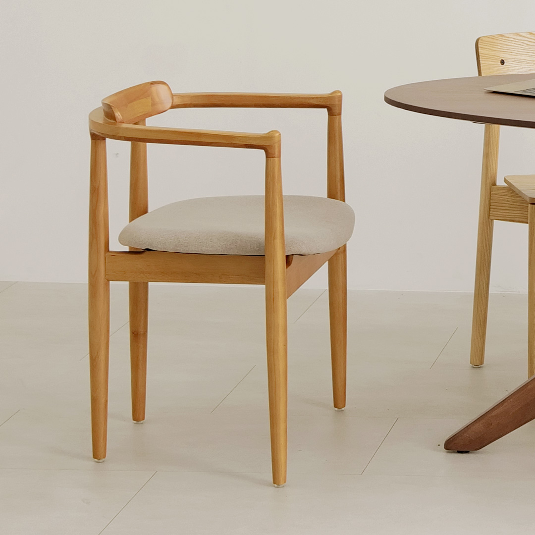 자야캠핑 포르보 1923 월넛 원목 인테리어 카페 식탁 쿠션 의자 암체어