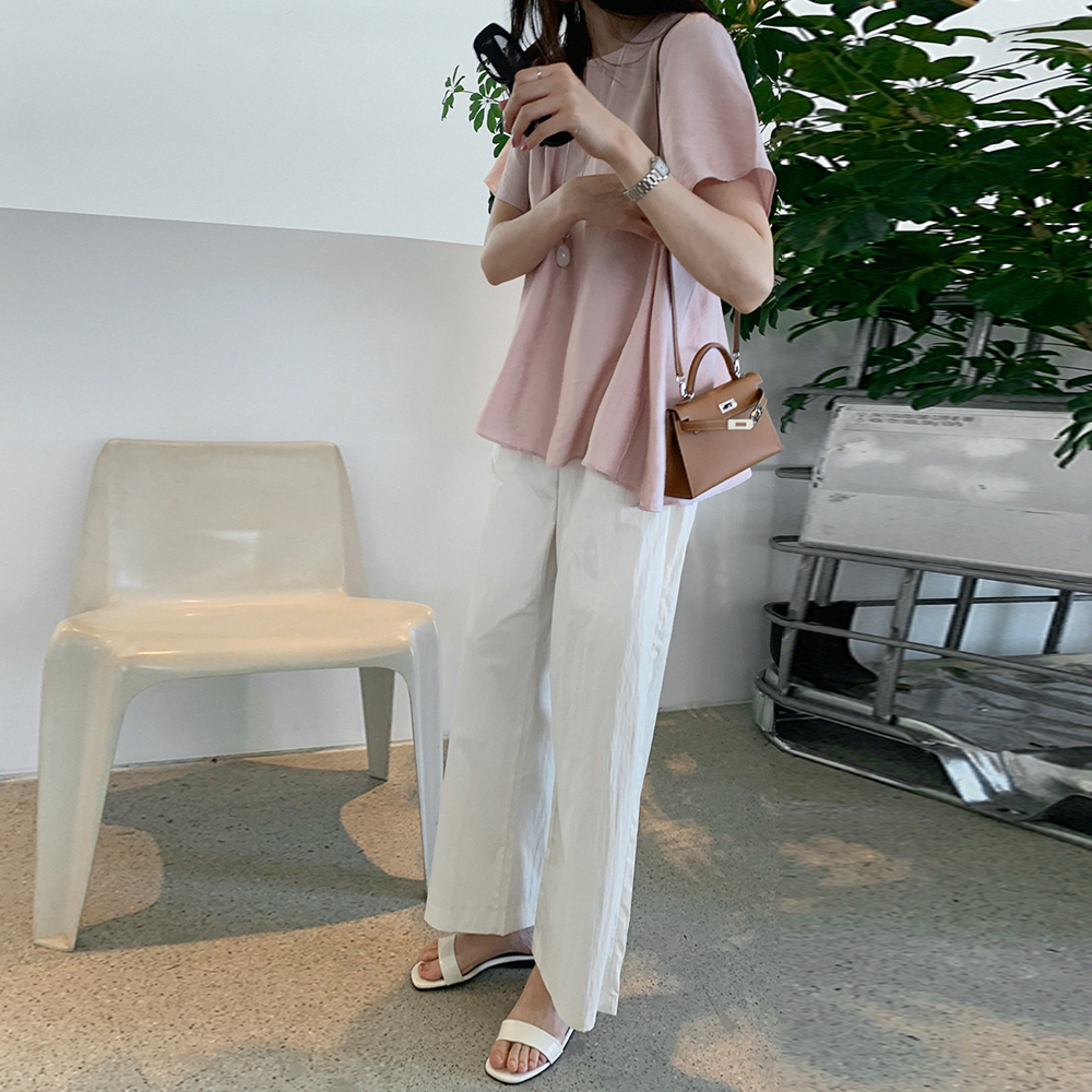 마키오 포켓 와이드 팬츠 - 상세 이미지 5