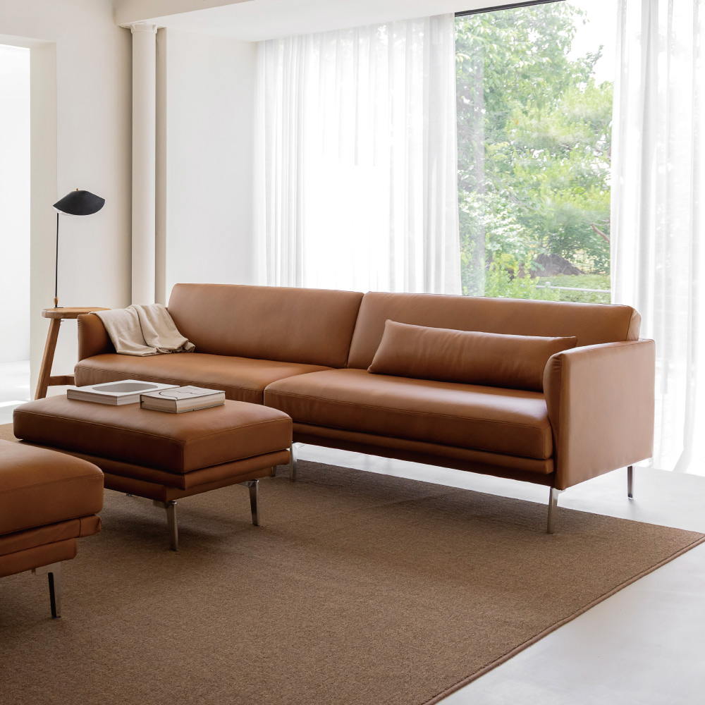 반트 세렌딥 이태리천연가죽 4인소파