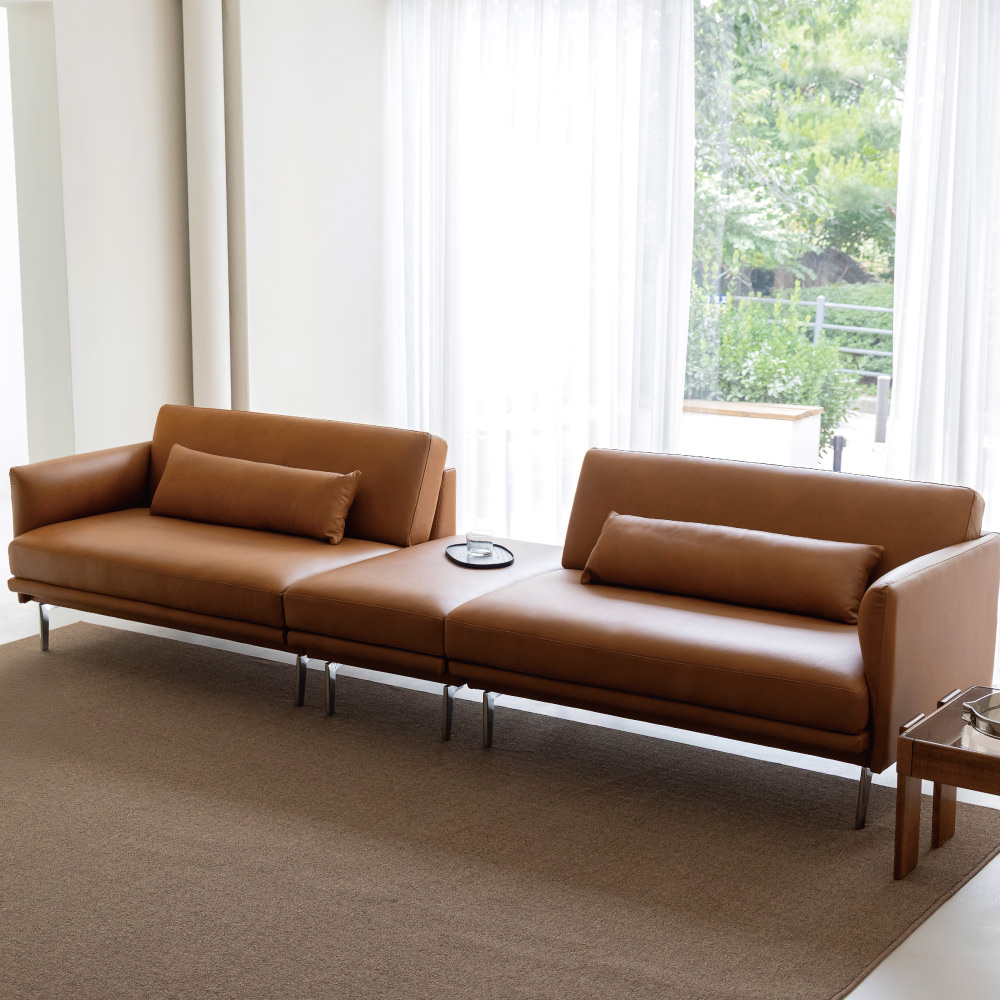 반트 세렌딥 이태리천연가죽 4인소파