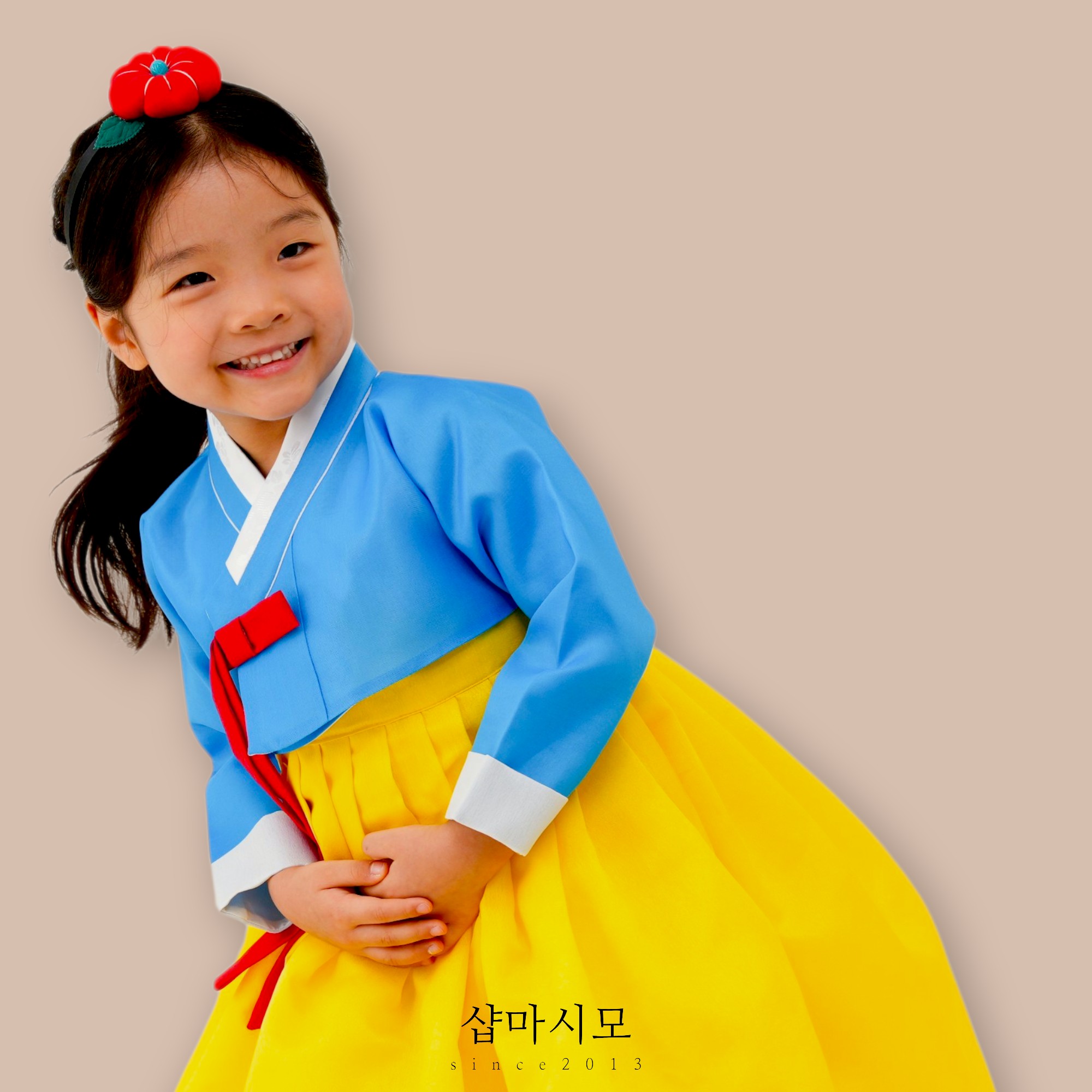 샵마시모 여아한복 백설공주 돌 아기 어린이 유아동 키즈 설 추석 명절 돌잔치 - 상세 이미지 4