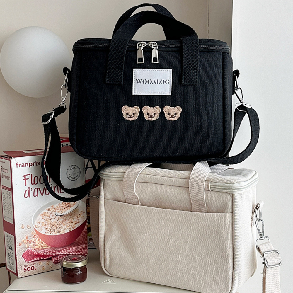 우아로그 이유식보냉백 보온 도시락가방 런치