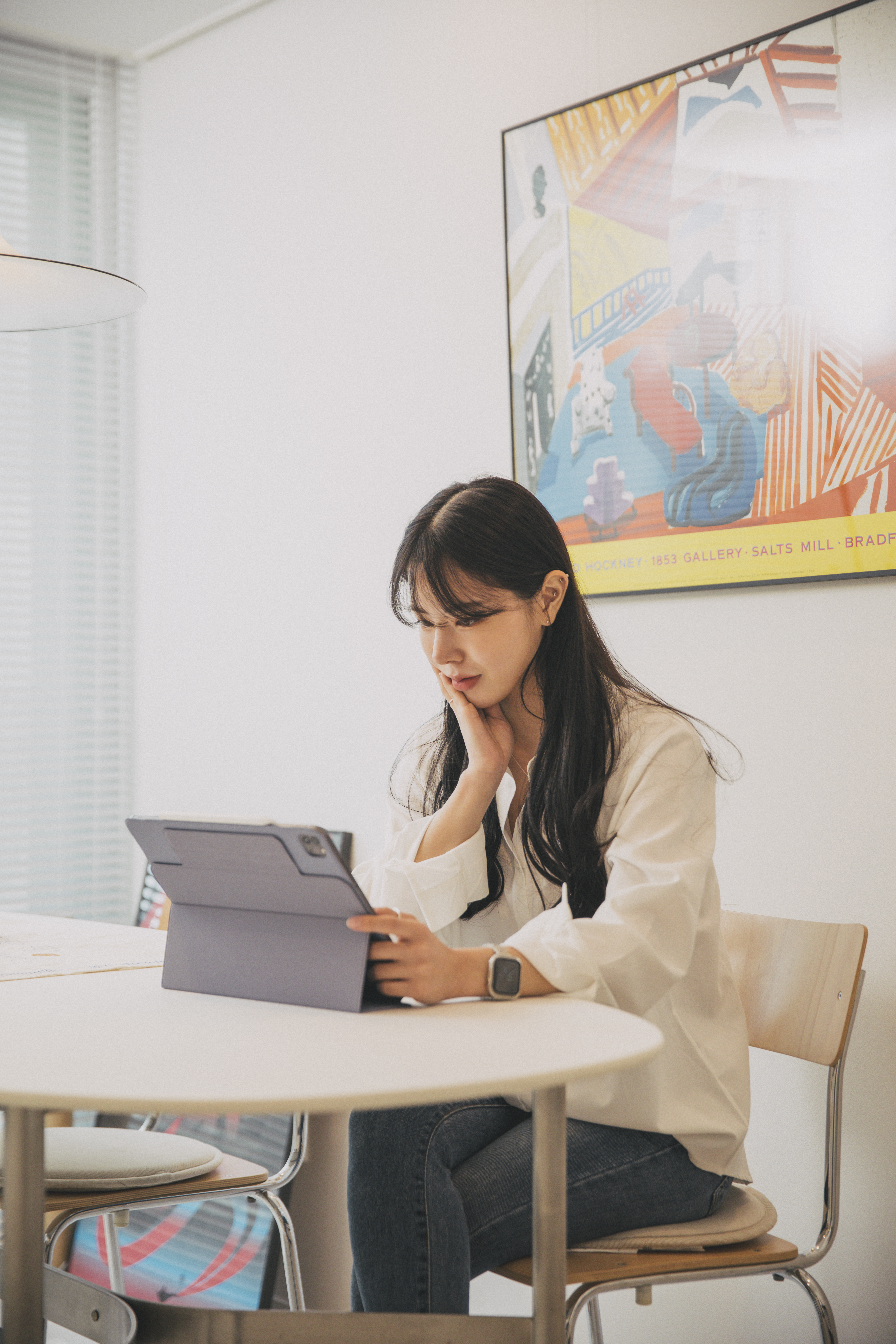 모키보 프리앵글 SLIM 각도조절이 되는 아이패드케이스 거치대 커버 펜슬수납 마그네틱 - 프로11인치 - 상세 이미지 2