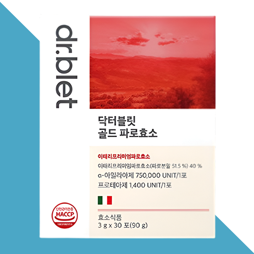 닥터블릿 골드 파로효소 곡물 저당 효소 30포X1개 - 메인 이미지