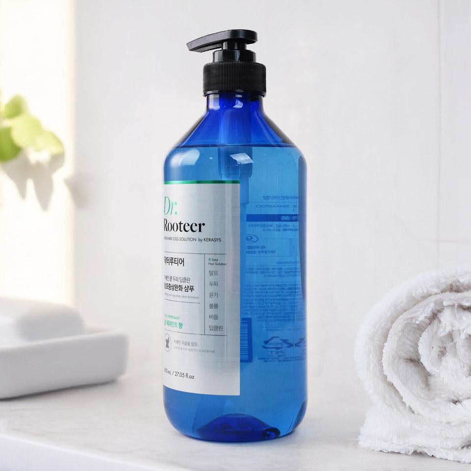 메가마트 애경 닥터루티어 쿨페퍼민트 샴푸 800ml - 상세 이미지 2