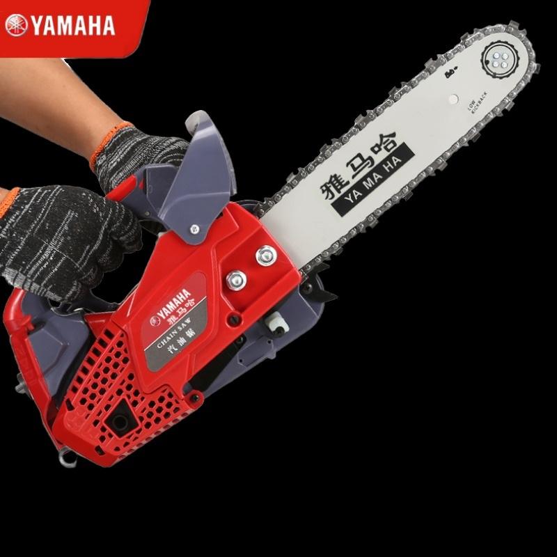 YAMAHA 10인치 수입 엔진톱 (체인 3개) 16.8KW 무선 벌목용 풀세트 고출력 전동톱 휴대용 작업장 목재절단 - 상세 이미지 2