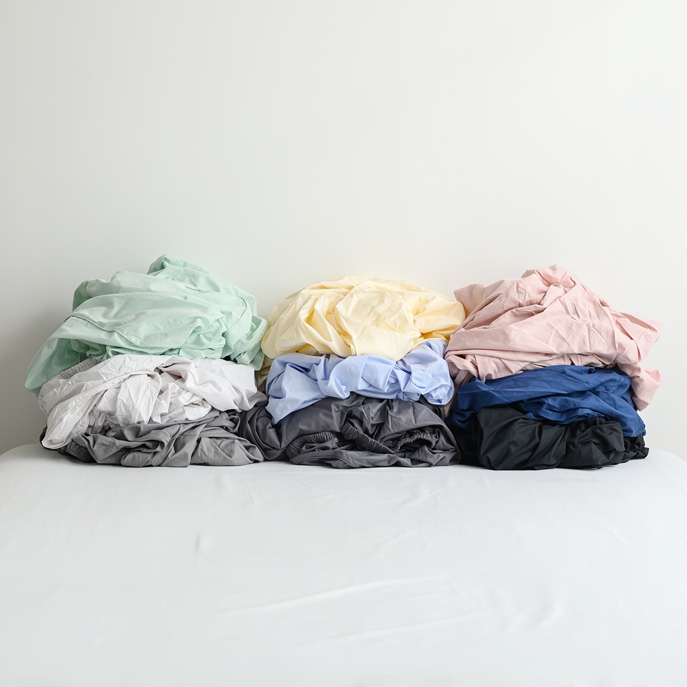 나라데코 40수 순면 솔리드 홑겹 매트리스커버 S