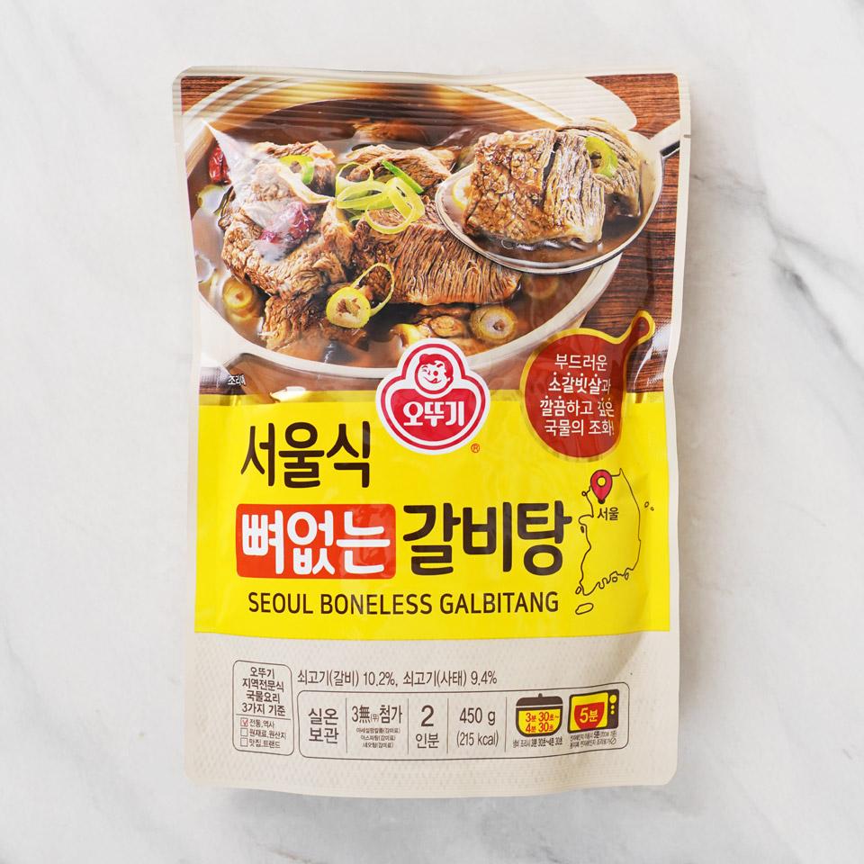 메가마트 오뚜기 서울식 뼈없는 갈비탕 450g