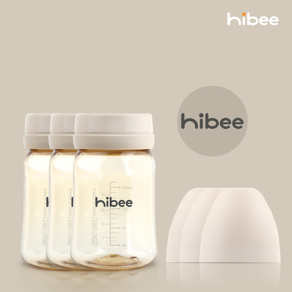 하이비 PPSU 에잇벤트 배앓이방지 젖병 170ml 노꼭지 트리플팩 - 상품 이미지