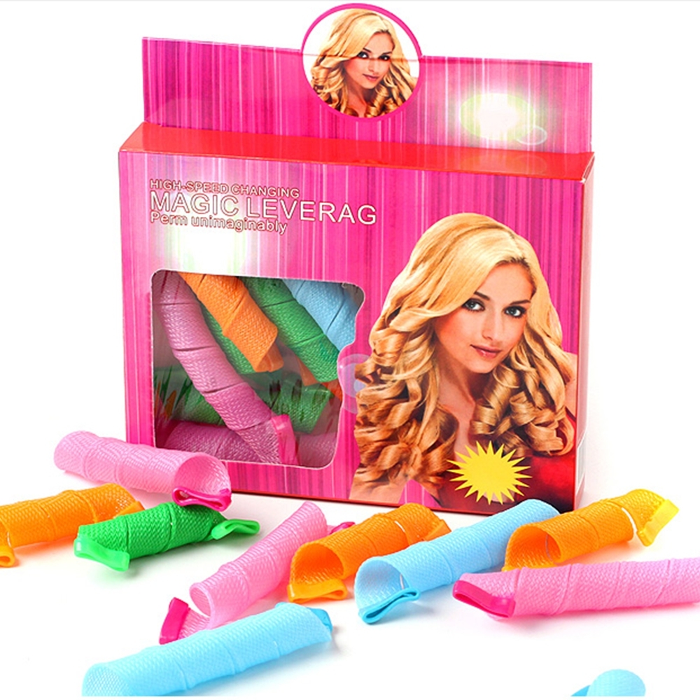 망사타입 매직 헤어롤 셀프파마 웨이브 옆머리 구르프