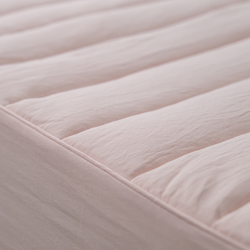 나라데코 소프트 워싱 일자 누빔 매트리스커버 S