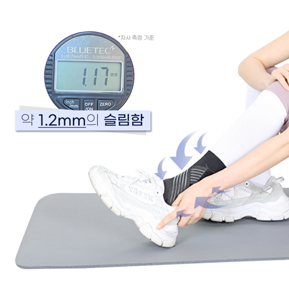 라인벨라 의료용 테이핑 발목보호대 얇은 압박용밴드 발등 벨크로 스포츠 러닝 등산 축구 M - 상세 이미지 5