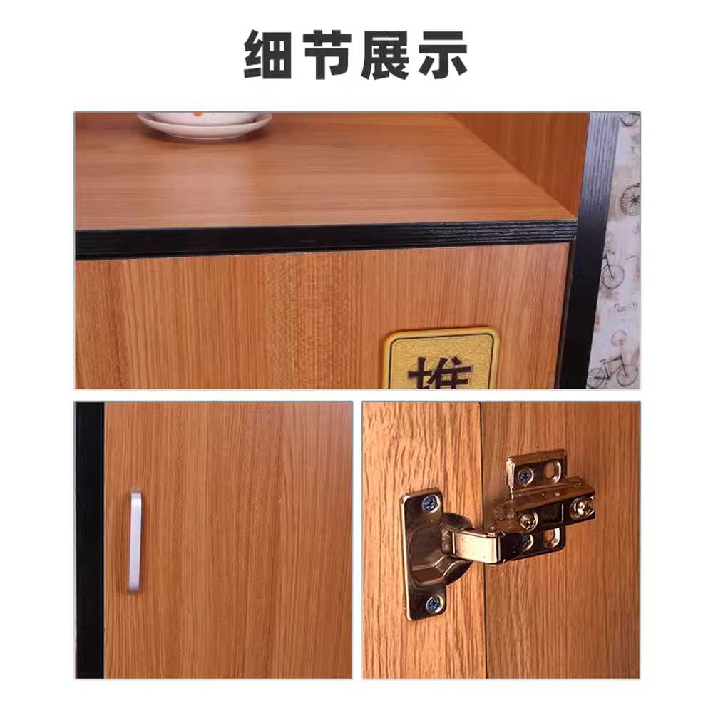 카페 퇴식구 쓰레기통 업소용 햄버거 레스토랑 캐비닛 플랫탑 - 상세 이미지 5