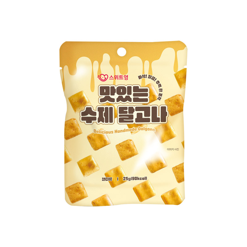 스위트영 맛있는 수제 달고나 25g x 15개 - 상세 이미지 2