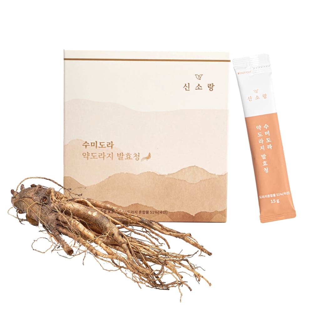 수미도라 15g X 30개 약도라지청 도라지 청 도라지청스틱 진액 고