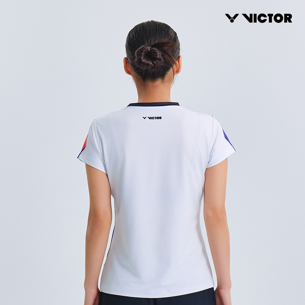 빅터 VICTOR 아울렛 Dynamic Ace 반팔 티셔츠 여성용 25AGW002F 배드민턴 탁구 스쿼시 스포츠웨어 - 상세 이미지 2