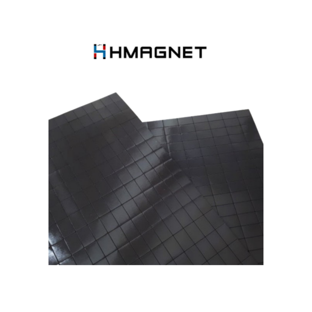 HMAGNET 고무 조각 자석 접착식 붙이는 스티커 테이프 자석판 0.9T - 상세 이미지 5