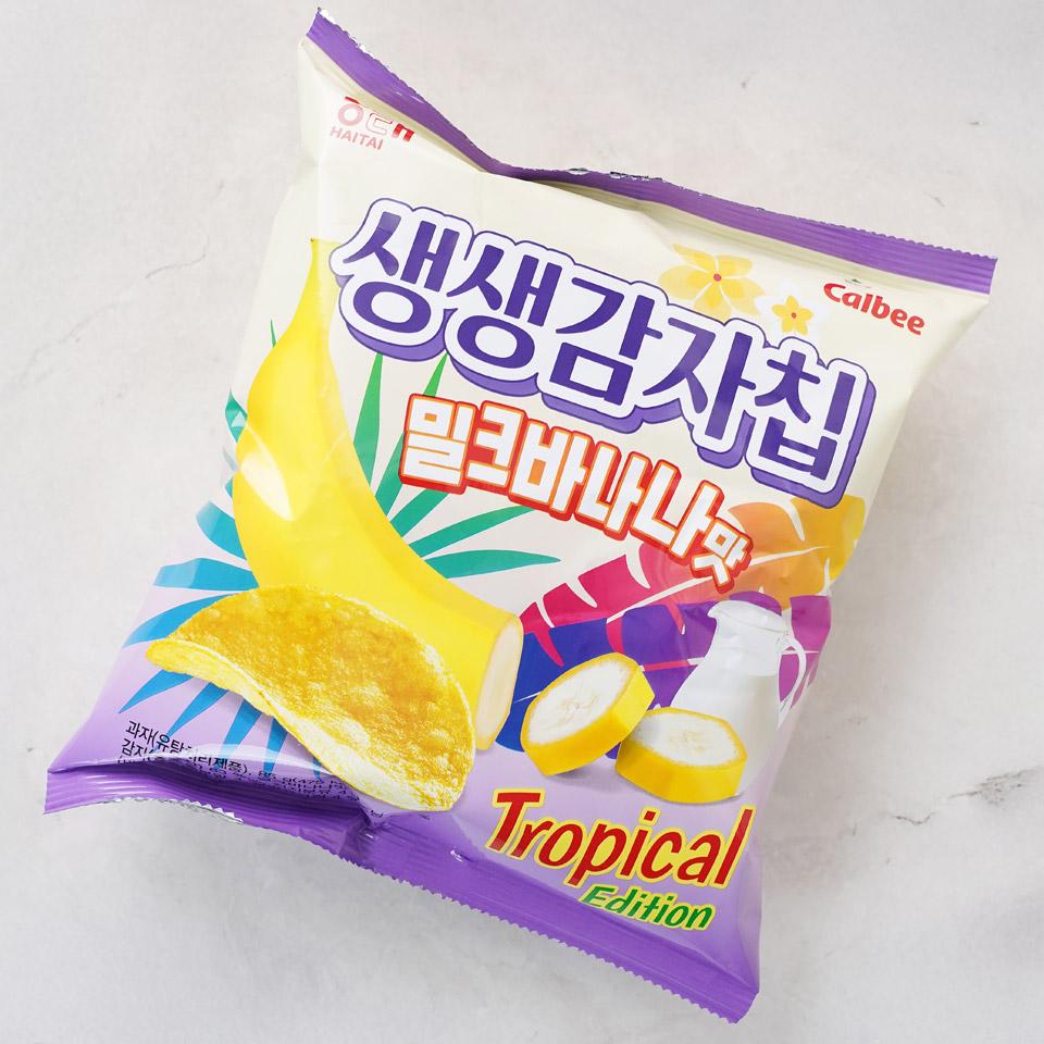 메가마트 해태 생생감자칩 밀크바나나맛 85g - 상세 이미지 2