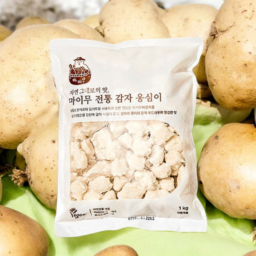 감자 옹심이 강원도 만들기 세트 들깨 냉동 옛날 1kg - 메인 이미지