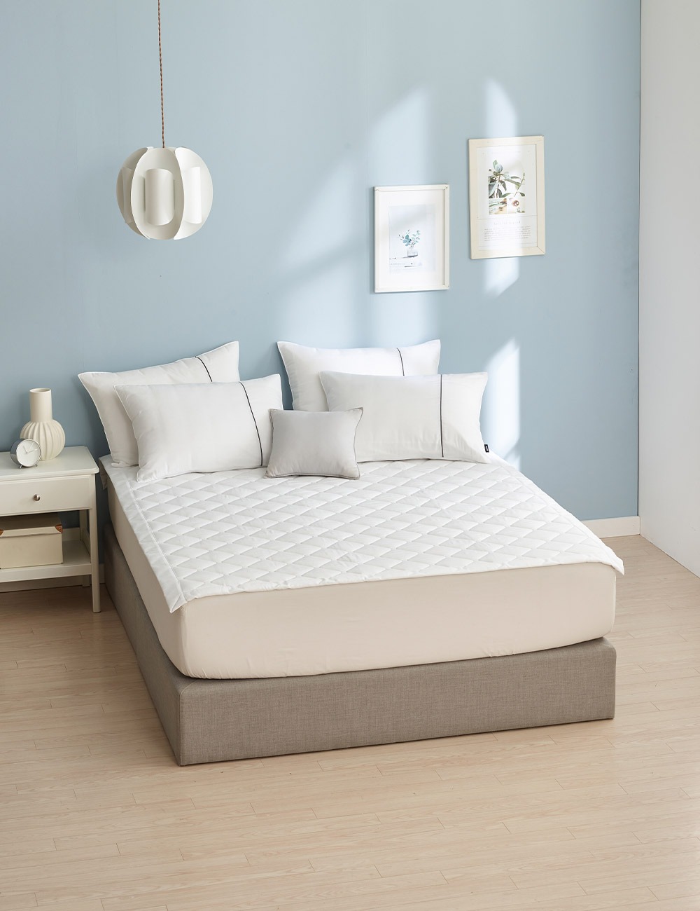 레노마홈 시온모달 양면패드 모달100 베이직 침대 패드