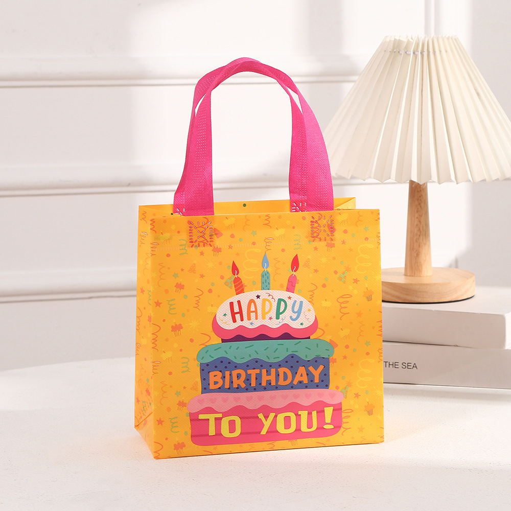 타포린 쇼핑백 생일축하 구디백 답례품 선물용 에코백 이미지 7