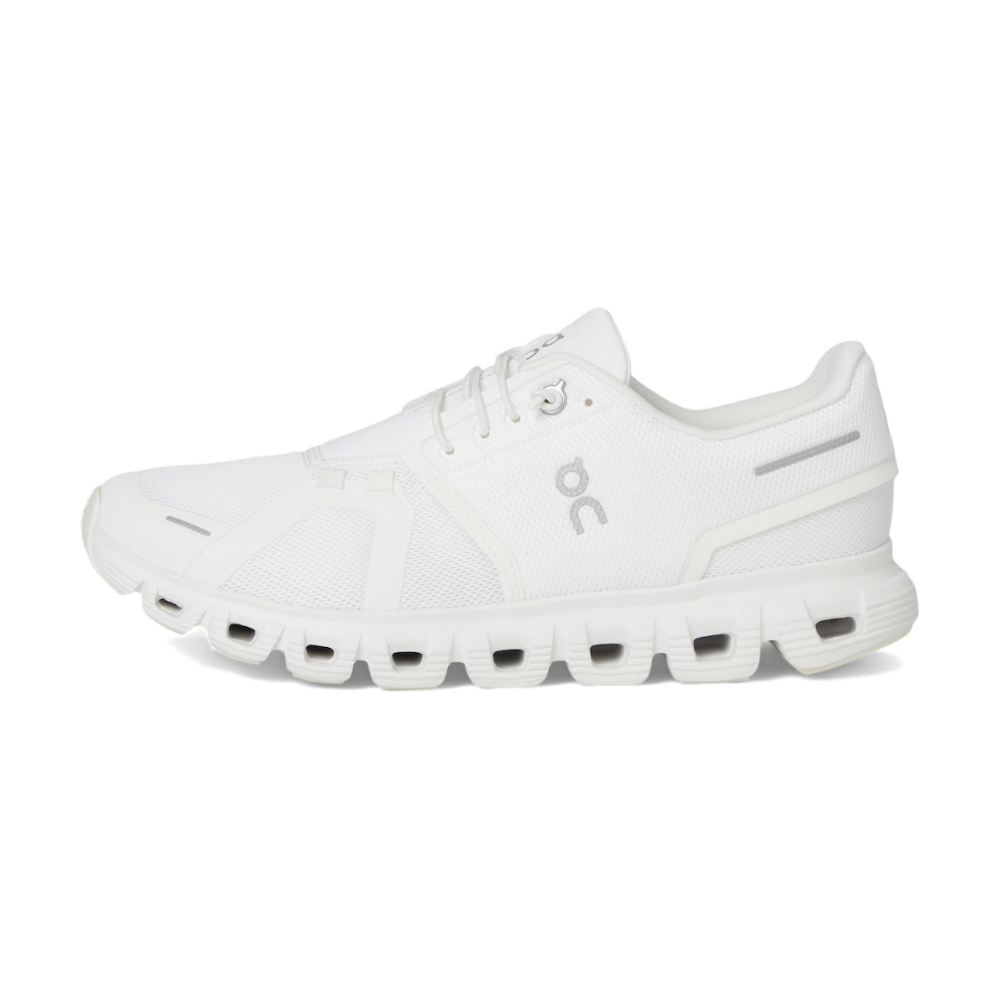 온 러닝 클라우드 6 여성 운동화 런닝화 White/White - 상품 이미지