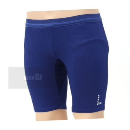 러닝 타이즈 반바지 S 블루 러닝레깅스 레깅스팬츠 육상복