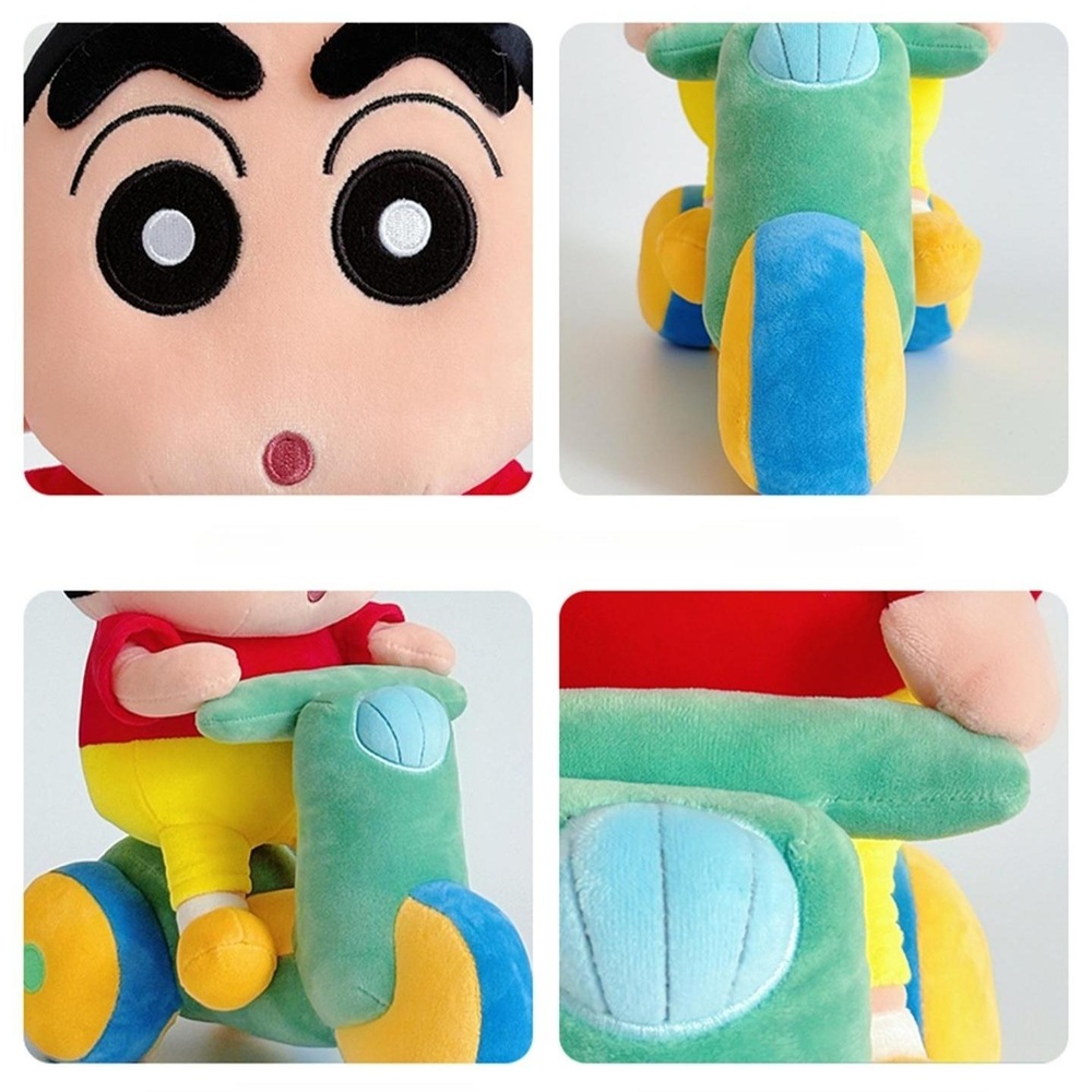 라이더 짱구 인형 귀여운 캐릭터 애착 인형 35cm - 상세 이미지 4