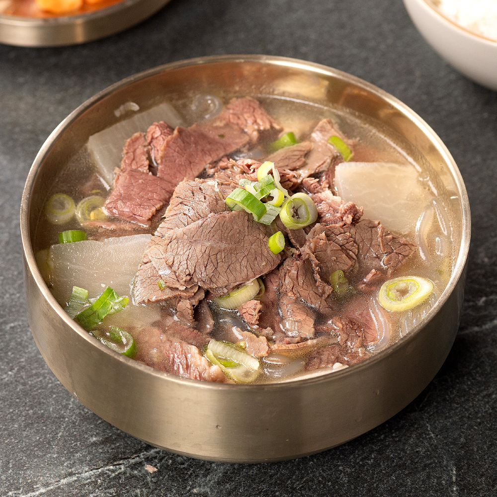 뼈없는 한우 갈비탕 600g 소갈비탕 캠핑음식