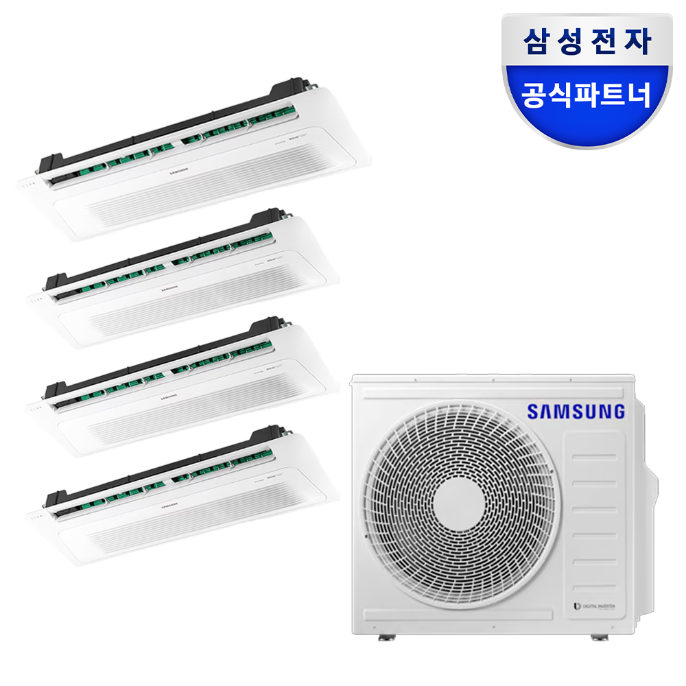 삼성 무풍 Wi-Fi 시스템 에어컨 전국 기본설치비포함 천정형 4실, 114.6㎡, 단배관