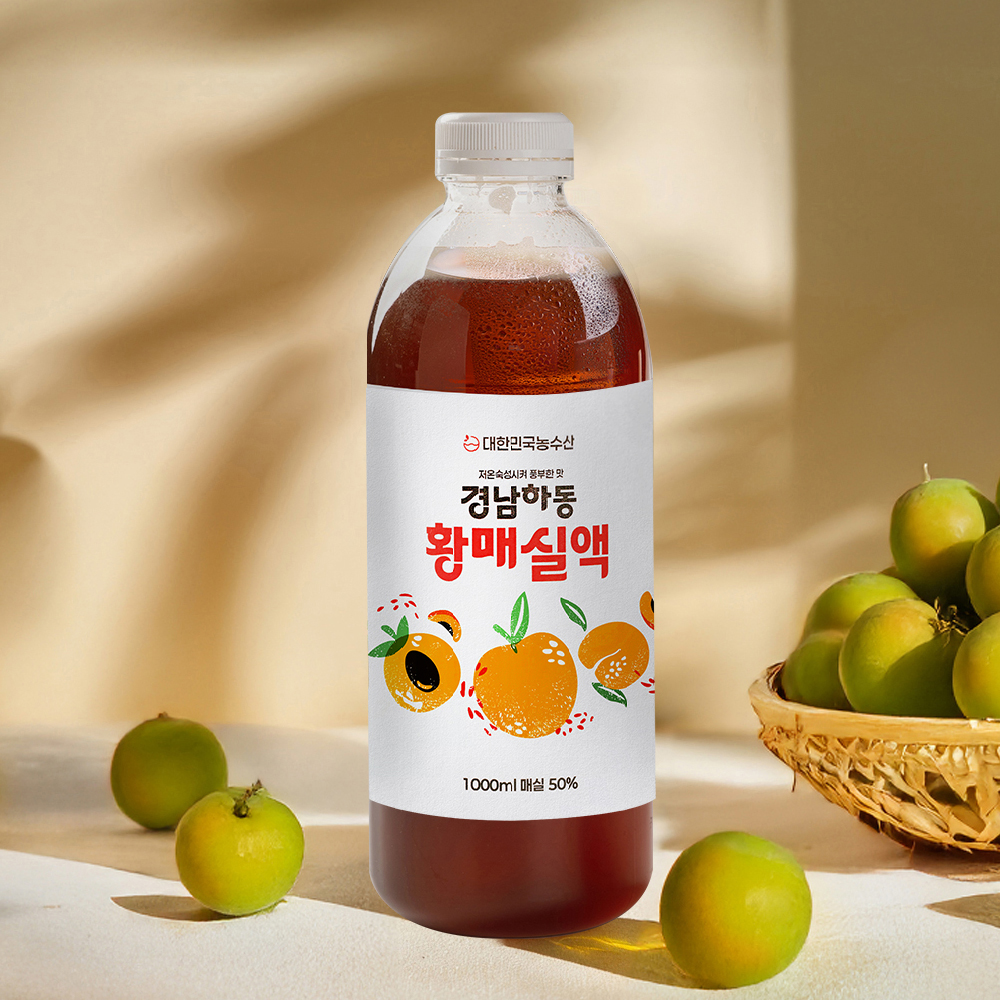 하동 매실액기스 매실액 매실청 1000ml 이미지 4