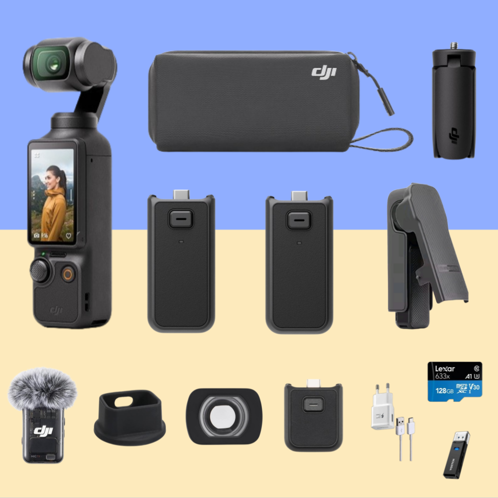 [대여 공항수령 반납] DJI 포켓3 오즈모 풀패키지 인천공항 1일