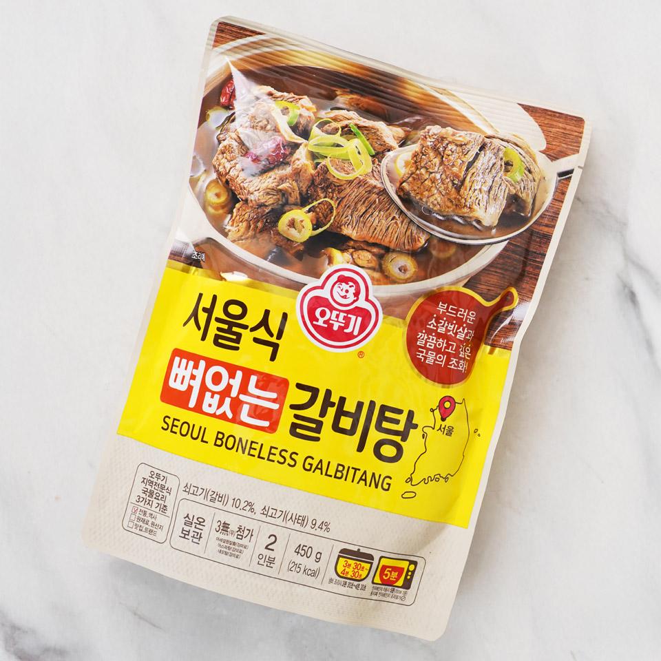 메가마트 오뚜기 서울식 뼈없는 갈비탕 450g - 상세 이미지 2