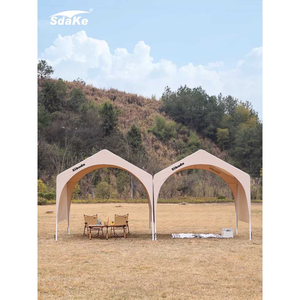 바람막이 천막 텐트 그늘막 포장마차 쉘터 차광막 - 상세 이미지 4