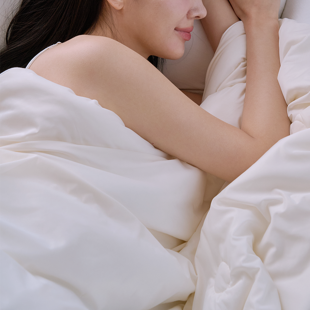 힐링팩토리 보드리스 냉감 이불 시원한 얇은 여름 양면 쿨 간절기 차렵이불 아이보리, SS (슈퍼싱글) - 상세 이미지 5