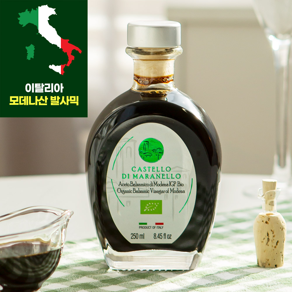 카스텔로 디 마라넬로(Castello Di Maranello) 유기농 발사믹식초 250ml - 상세 이미지 3