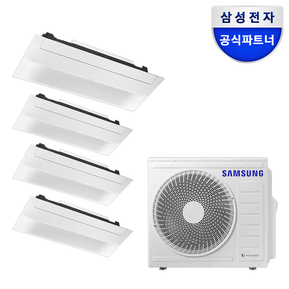 삼성 인피니트 무풍 시스템 천정형에어컨 기본설치비포함 4실, 114.6㎡, 단배관 제품 이미지
