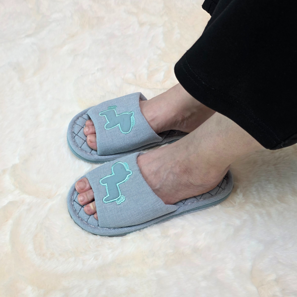 3중쿠션 슬리퍼 퀼트 큐티마 실내화 커플슬리퍼 층간소음방지 폭신한신발 - 상세 이미지 3