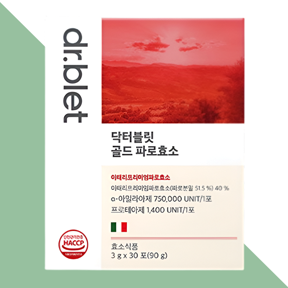 닥터블릿 골드 파로효소 곡물 저당 효소 30포X1개 - 상세 이미지 4