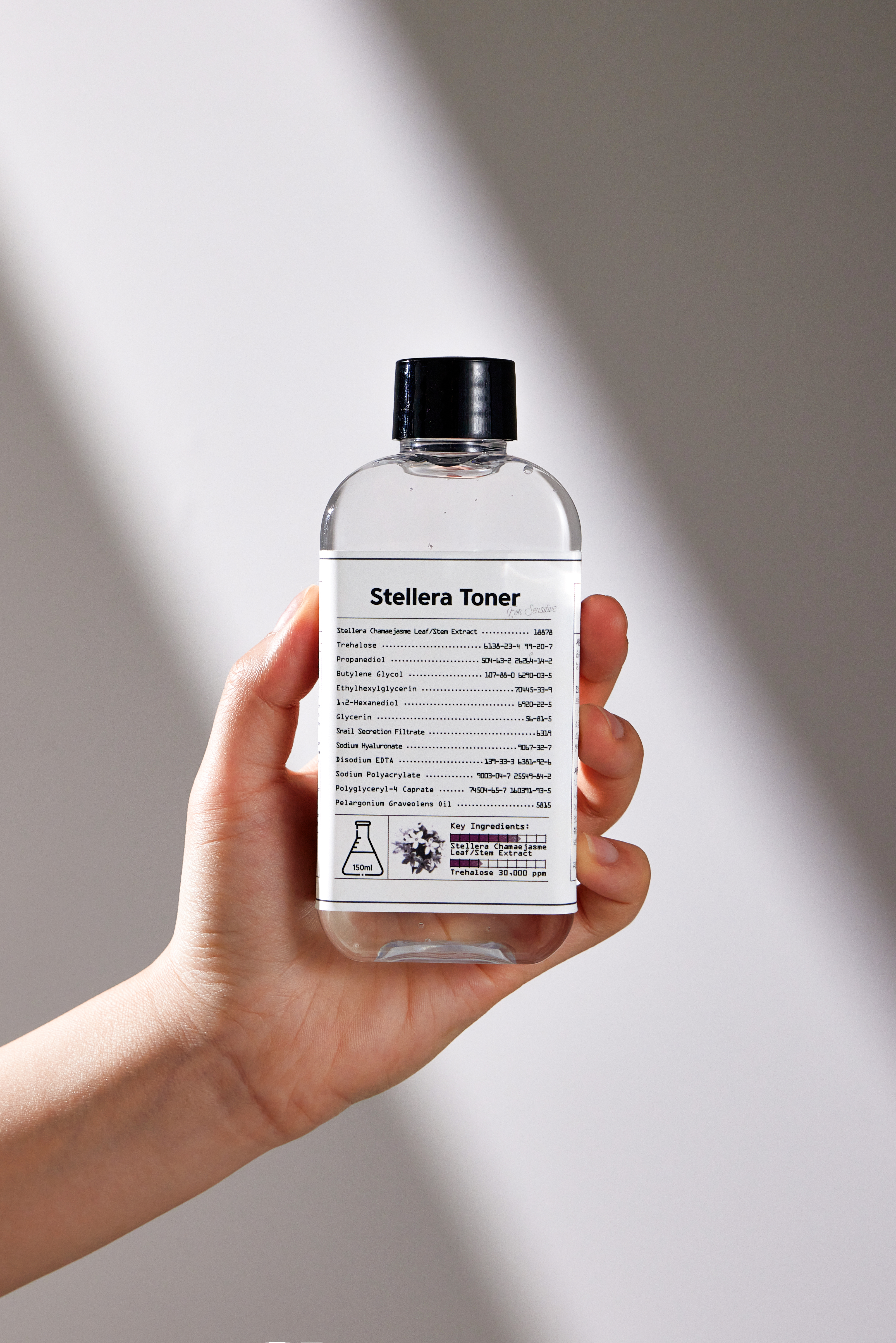 AHA 토너 스텔라 스킨 160ml 모든피부용 촉촉한 민감성 저자극 수분 스킨 토너 - 메인 이미지