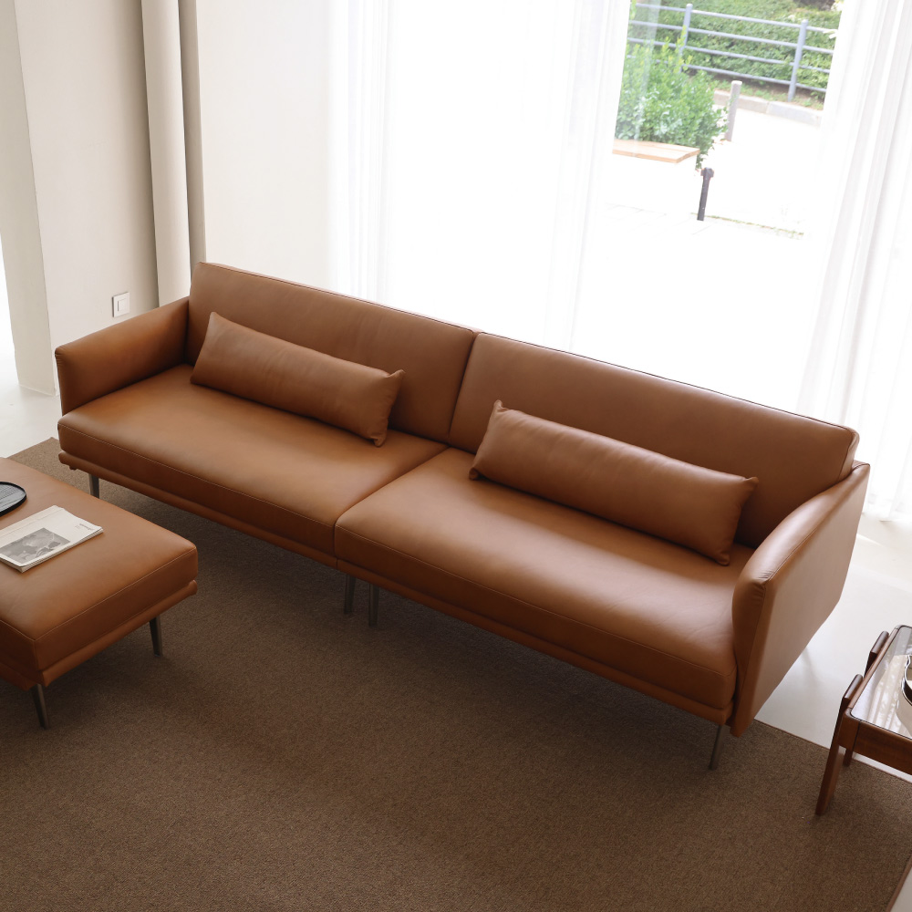 반트 세렌딥 이태리천연가죽 4인소파