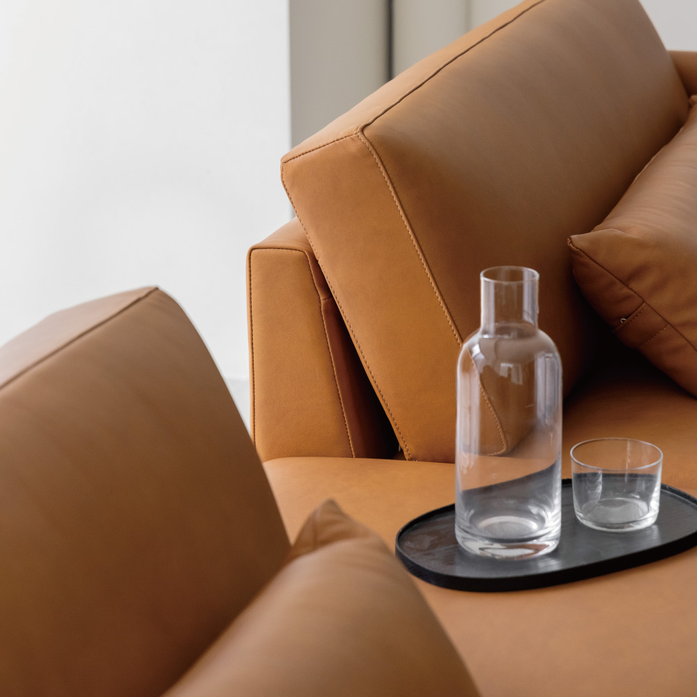 반트 세렌딥 이태리천연가죽 4인소파