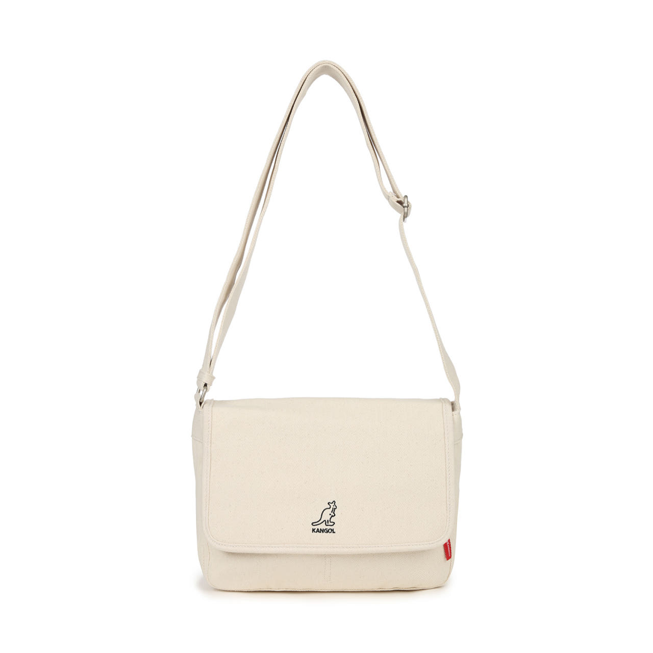 [캉골] 럭키 캔버스 미니 크로스백 Ⅳ 3340 아이보리