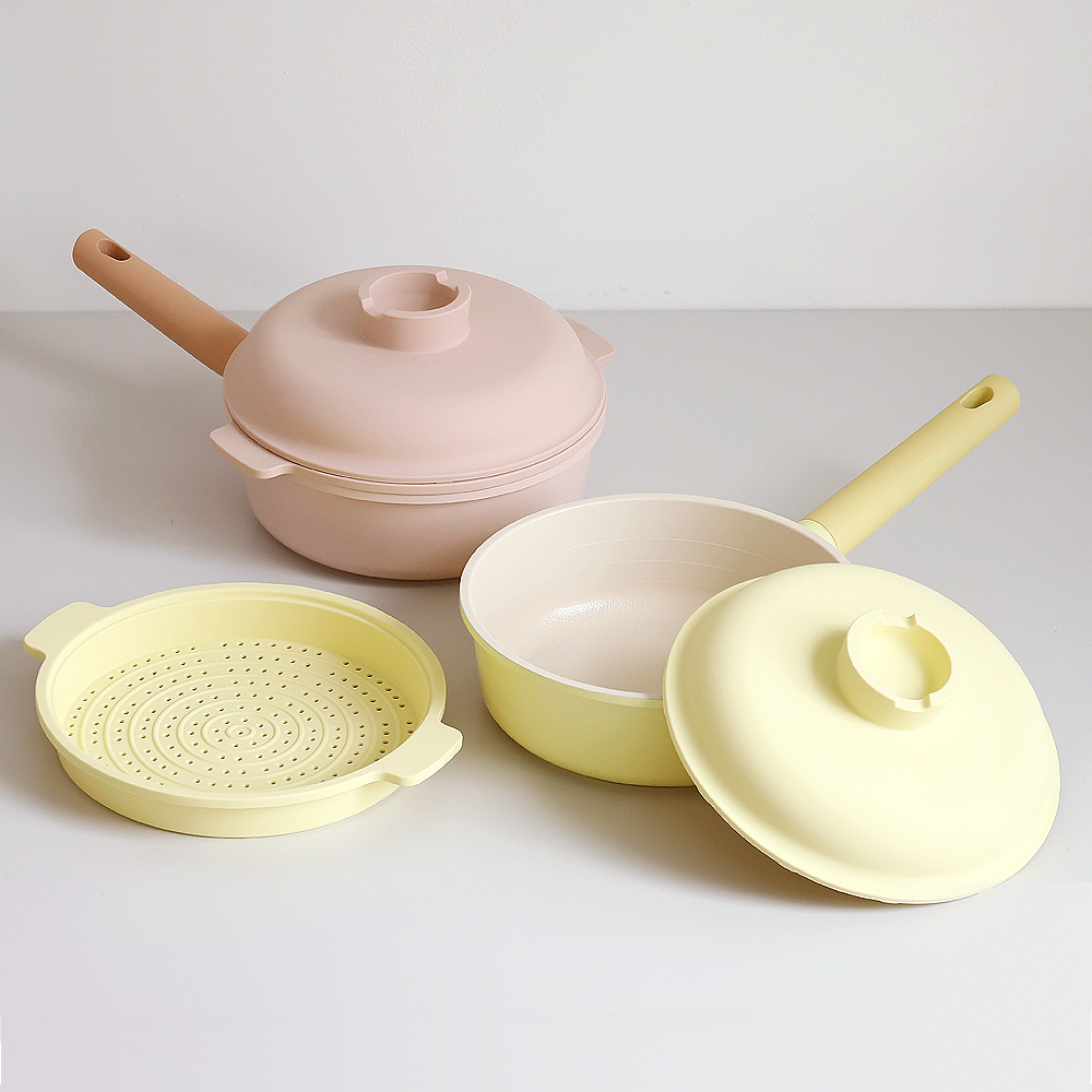 슈톨츠 화식 찜기 스티머 멀티팟 IH 인덕션 쿡웨어 22cm 펫톨츠 반려동물 화식찜기