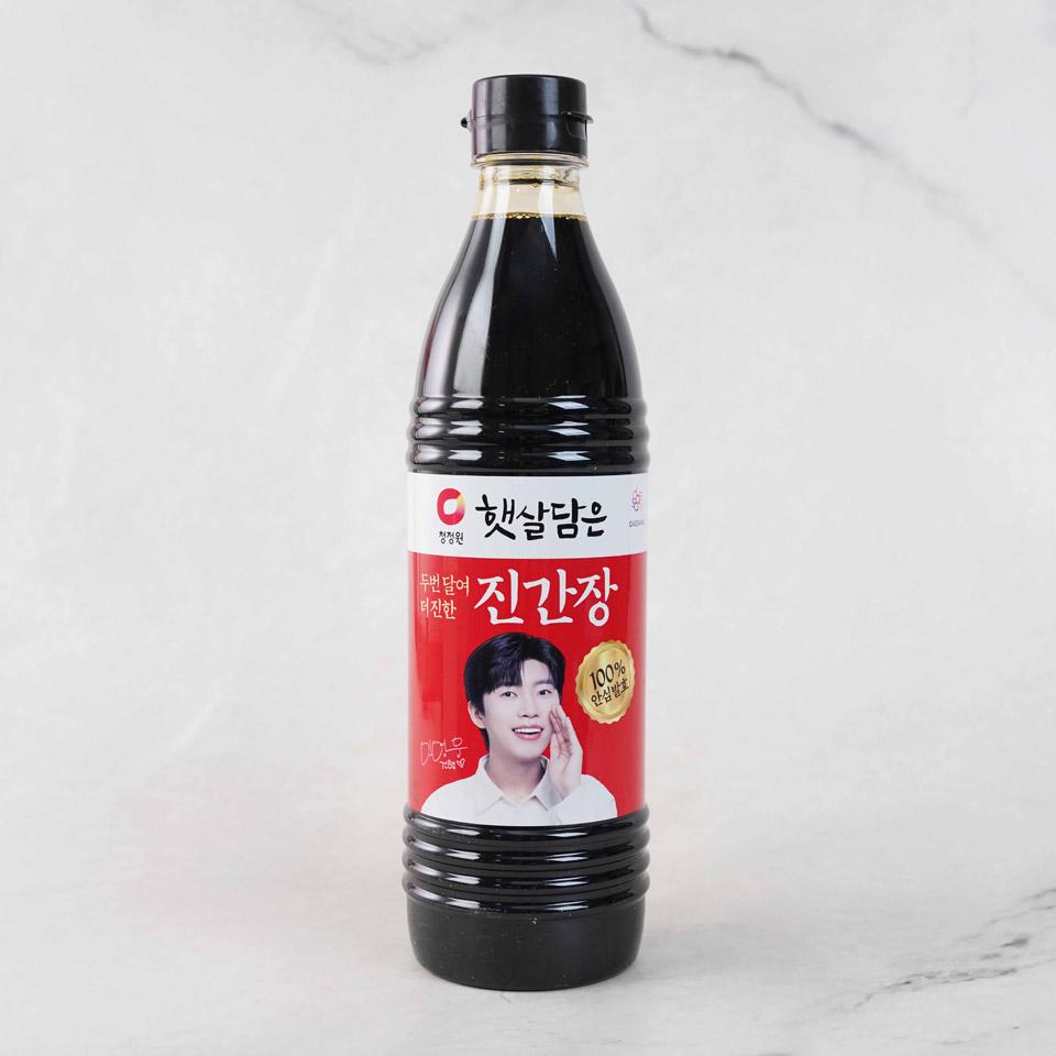 메가마트 대상 청정원 햇살담은 진간장 840ml - 메인 이미지