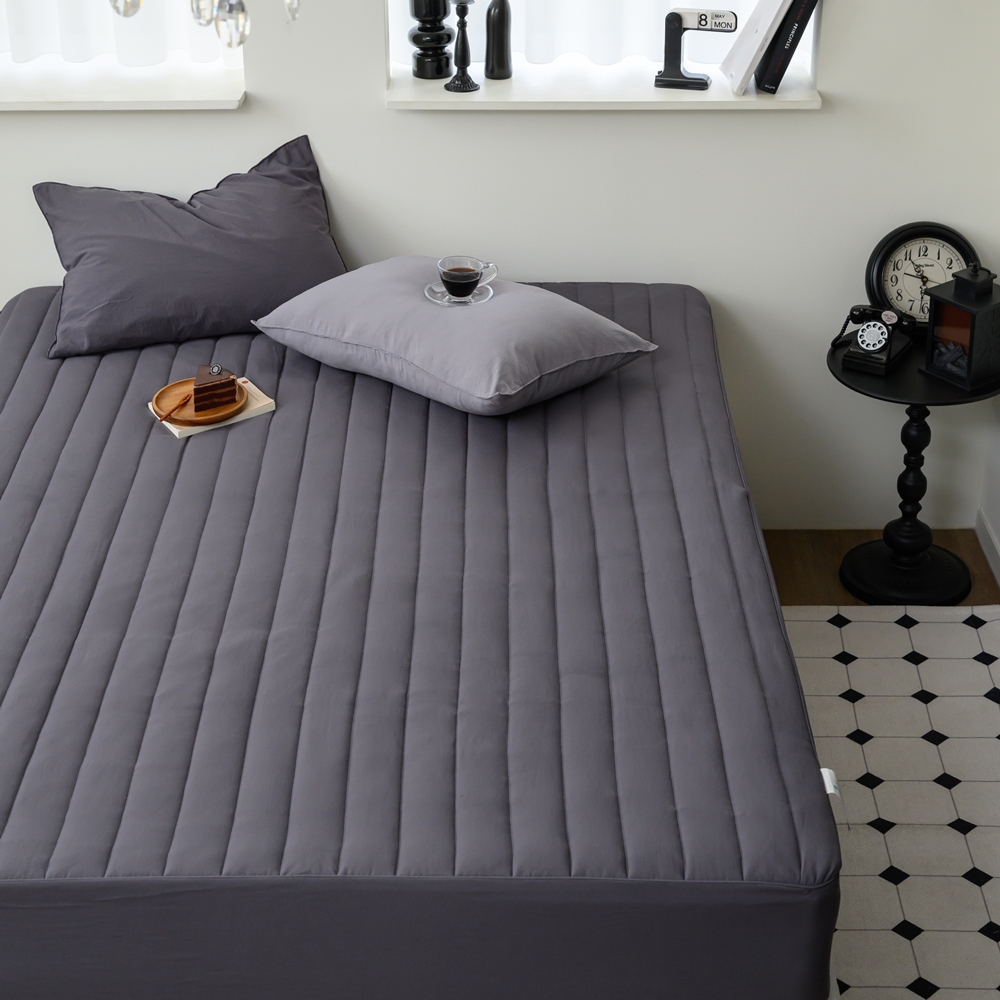 나라데코 소프트 워싱 일자 누빔 매트리스커버 S