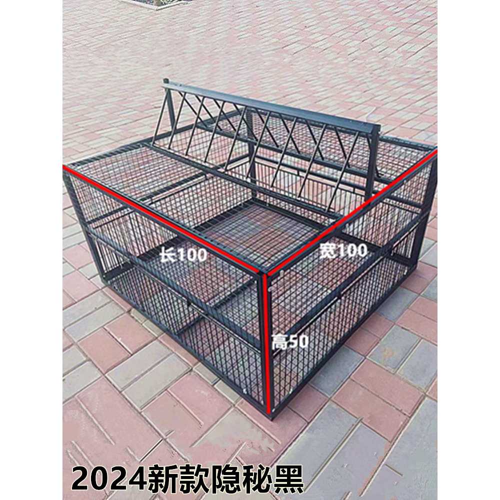 새 포획망 비둘기 덫 조류 용품 철장 농작물 트랩 케이지 60x60x50 - 상세 이미지 2